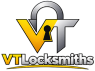 glossy vtlocksmiths lock logo